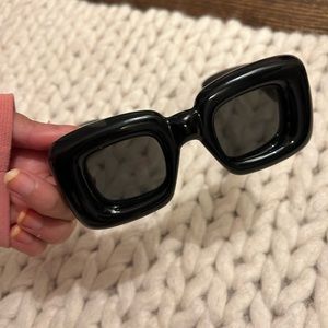 Loewe Inflated rectangular sunglasses in nylon